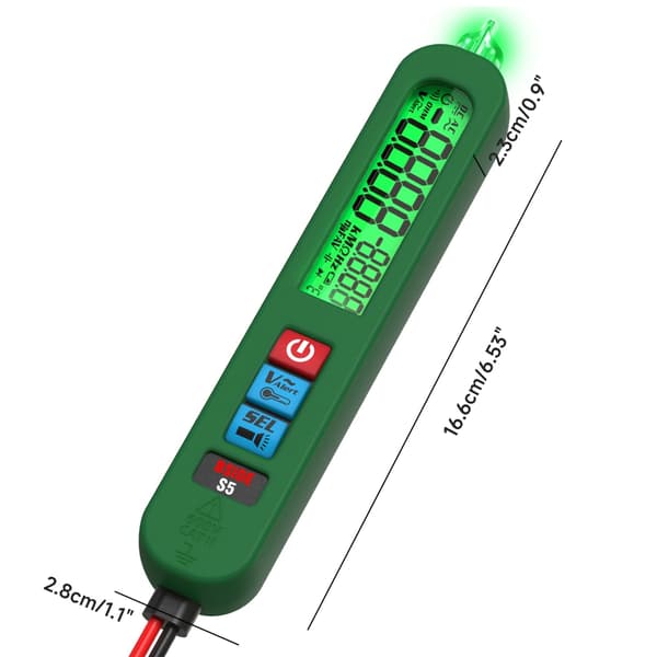 Bil Diagnostisk Verktøy Universelt Multimeter Spenningsmåling Resistans Testing