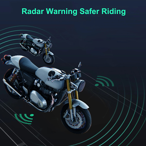 Motorsykkel Blindsonemonitorering BSD Avstandsassistent Millimetersensor