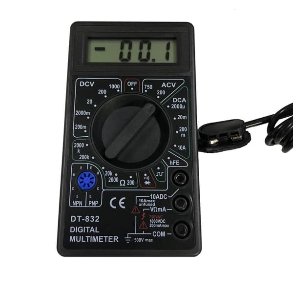 9V batterieliminator strømforsyningsadapter USB-kabel erstatter 6F22-batteri