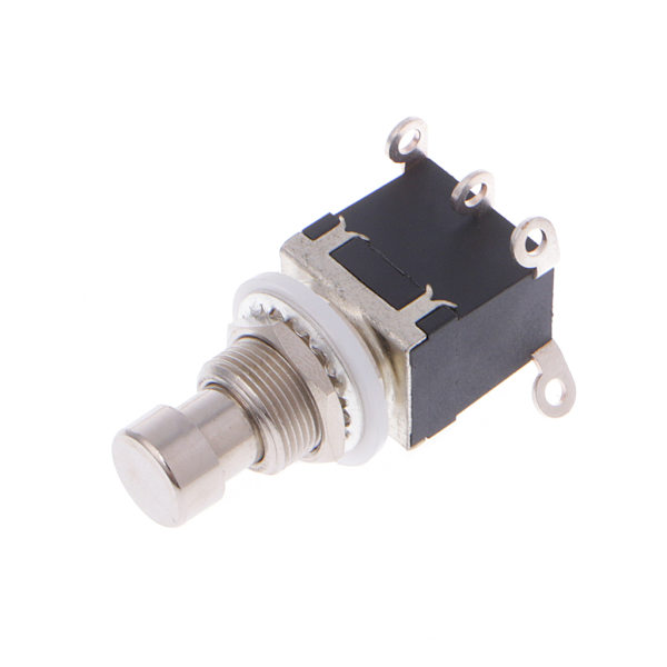 AC 250V/2A 125V/4A 6Pins DPDT Stomp Foot Switch för gitarr