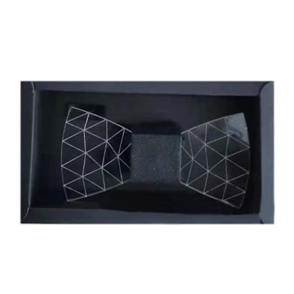 Färgglada LED upplyst akryl fluga färger blinkande lysande Halloween halsband null - Diamond models