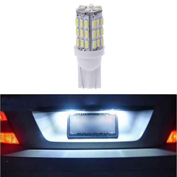 Bil Nummerplåtslampa DC12V-T10-3014-42LED Backljus LED