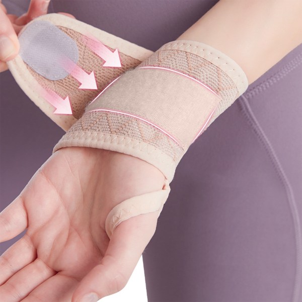 Wrist Wraps Handledsbygel, unisex -armband för handledskompression för träning, gymnastik, tyngdlyftning, passform vänster och höger hand Color