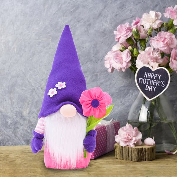 Mors dag Gnome Svenska Nisse Tomte Elf Dwarf Farmhouse Tiered Brick Decor null - B