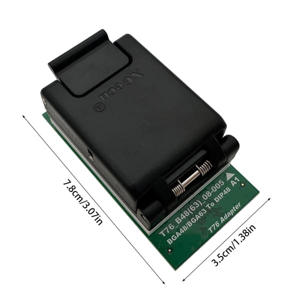 Utskiftbar Probe BGA48 BGA63 BGA67 til DIP48 Adapter for Programmerer