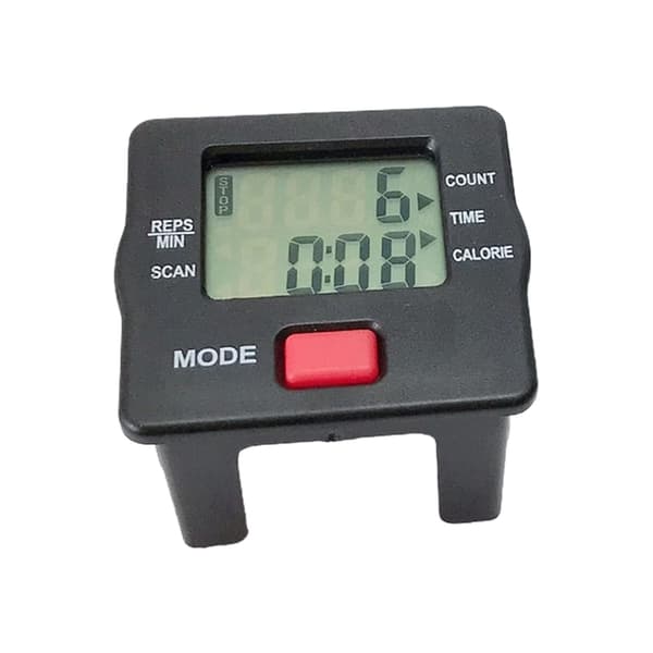 LCD-skjerm skritteller for treningsutstyr