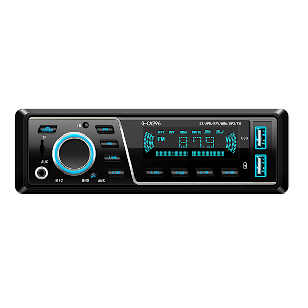 Auton Radio Audio 1din Bluetooth-yhteensopiva Stereo MP3-soitin FM-vastaanotin
