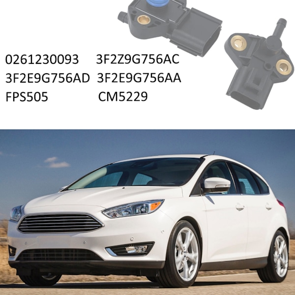 Polttoainekiskon paineanturi F150 F250 F350 F550 -malleihin 0261230093 FPS505
