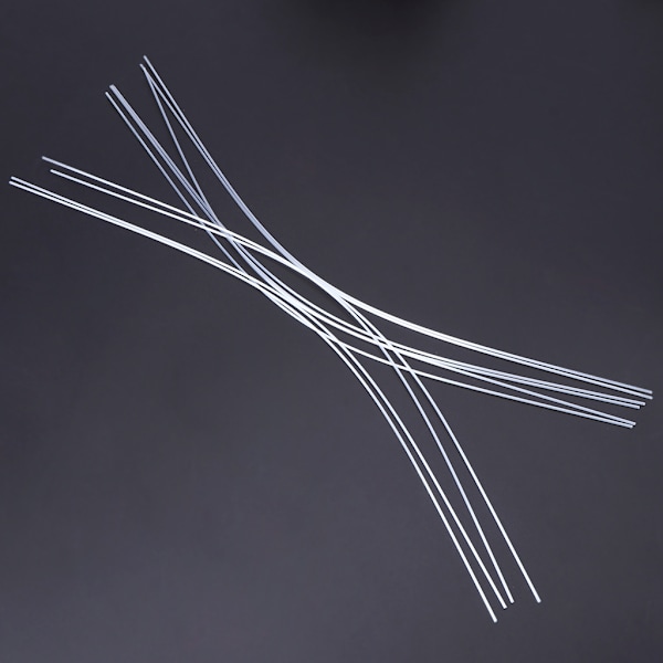 10 st/ set Fiskeflötsvans gör-det-själv-flöten ihålig 0,8/1/1,2 mm innerdiameter tjock 1.2mm