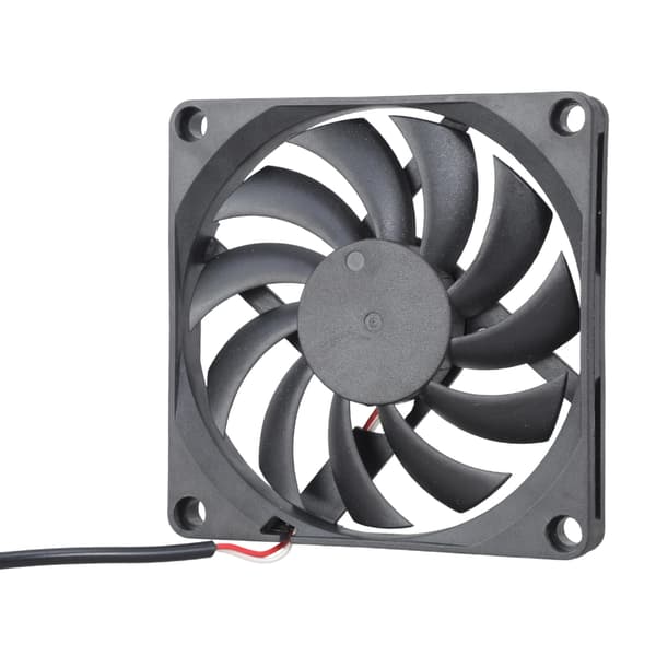 80x80x10mm Dobbelt Blæsersystem 5VDC 0.21A Køleløsning til Netværksenheder PC