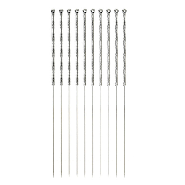 10 stk. rengøringsnåle i rustfrit stål, 0,2 mm, 0,25 mm, 0,3 mm, 0,35 mm, 0,4 mm bor til e3d V6 dyse 3D-printer