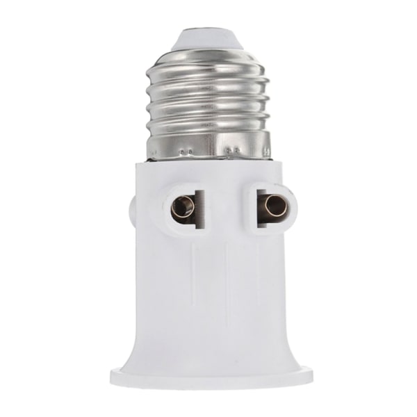Lamphållaradapter AC100-240v 4a E27 EU-kontaktadapter Lampa 2-stifts uttag Ljusuttag Adapter för verandaljusuttag
