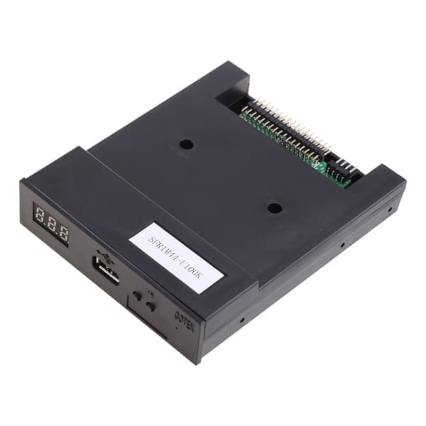 USB diskettstasjon leser stasjon emulator 3,5 tommer Ingen ekstra driver nødvendig Plug N