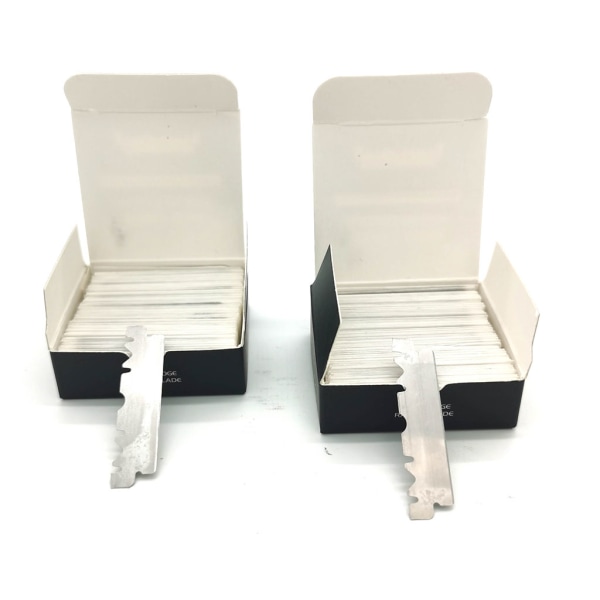 100 st Barberare för rakblad Single Edge för rakblad för Professionell Barb