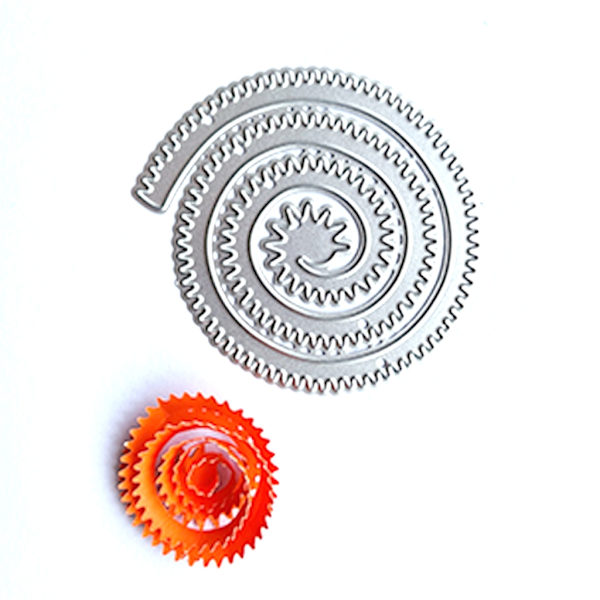 Lockigt blomma Metall Skärning Dies Scrapbooking Stencil Die Cuts Kort Prägling DIY Fotoalbum Form 3619