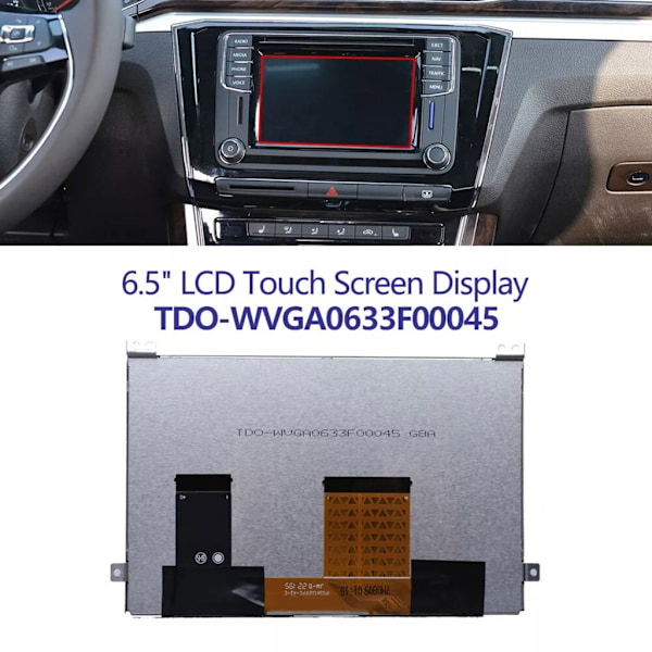 TDO-WVGA0633F00045 Skærmdisplay 6.5'' LCD-skærm