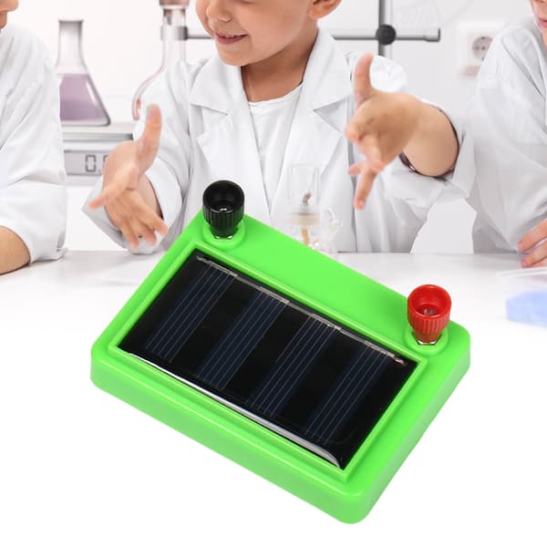 Fysikkeksperimentsett Solcellebatteri Fotovoltaisk Panelutstyr STEM-leke