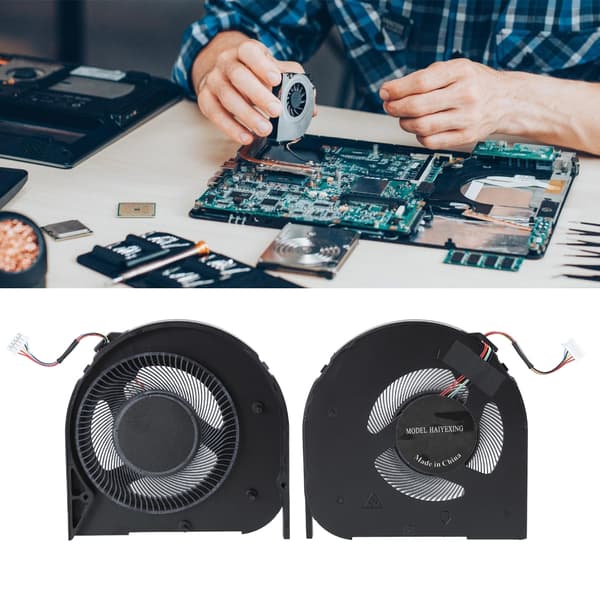 Intern Metal Køleventilator til Laptop L480 L490 L580 L590 Notebook CPU