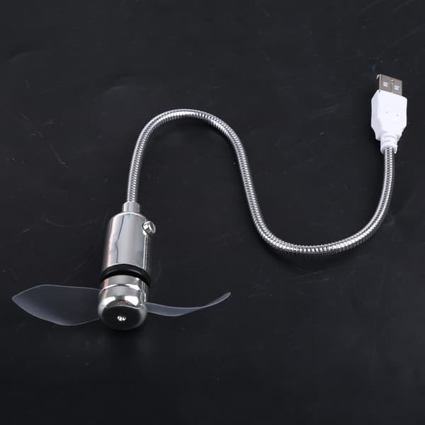 Flexibel USB fläkt Luftkylare för bärbar dator Stationär PC Dator USB -laddare