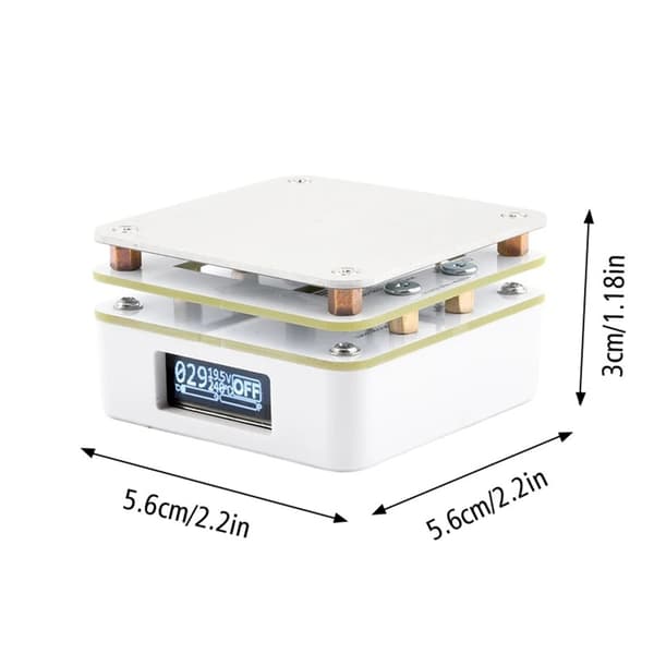 Mini Digital Display Varmeplade Forvarmer Reparationsstation PCB Board Lodning