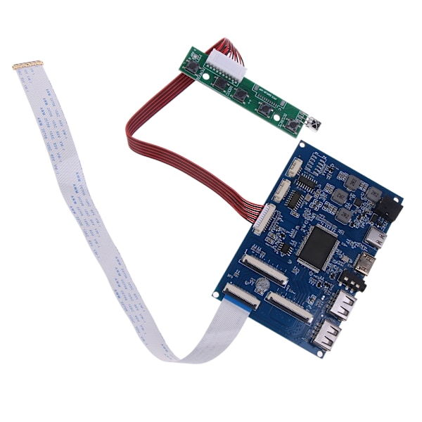 30pin/40pin LVDS EDP LCD Display Driver Board Panel LVDS Laptop Display Panel Support Hdmi-kompatibel signalingång 30PIN EDP
