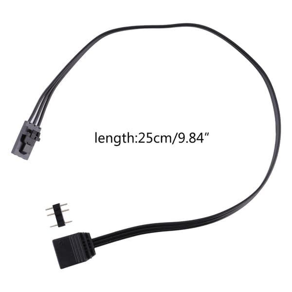 Forbedret controlleradapterledning ARGB 5V3P til RGB til AuraandMSI Light