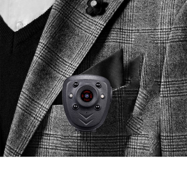 Body Wear kameraficka för polisvideobandspelare inomhus utomhus bärbar monterad kamera Cop Cam 1080P 16/32G minne