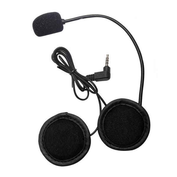 Anti-vibrations motorcykel headset intercom sæt med 3,5 mm stik til V4