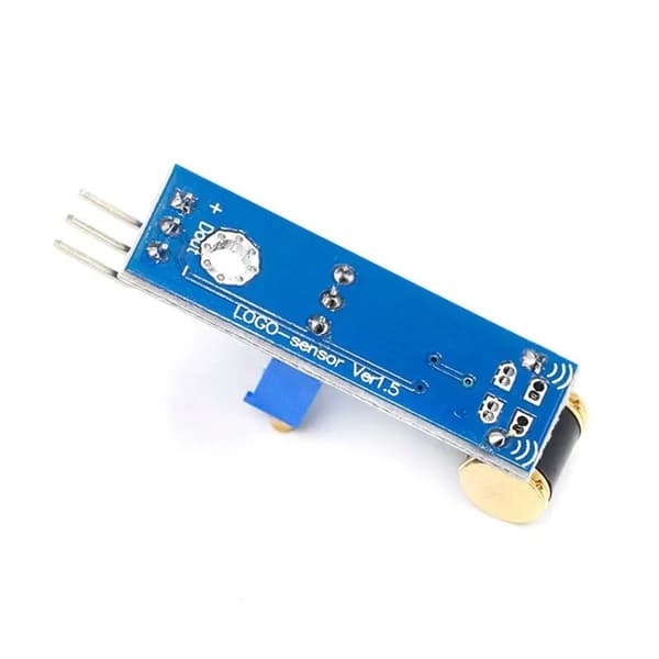 Justerbar känslighet vibrationschocksensor 801S omkopplarmodul justerbar