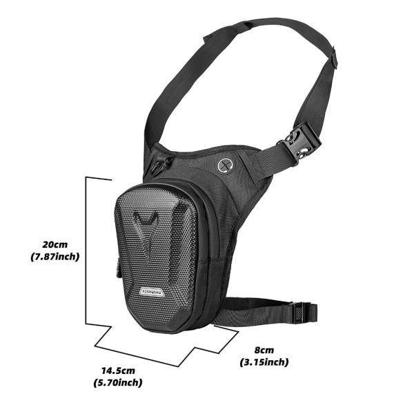 Drop Leg Bag Tactical Thigh Pack Pouch-Vattentät Cykling Lårväska Motorcykel-Ben Sidoväska-Fanny Pack Väskor för utomhusbruk