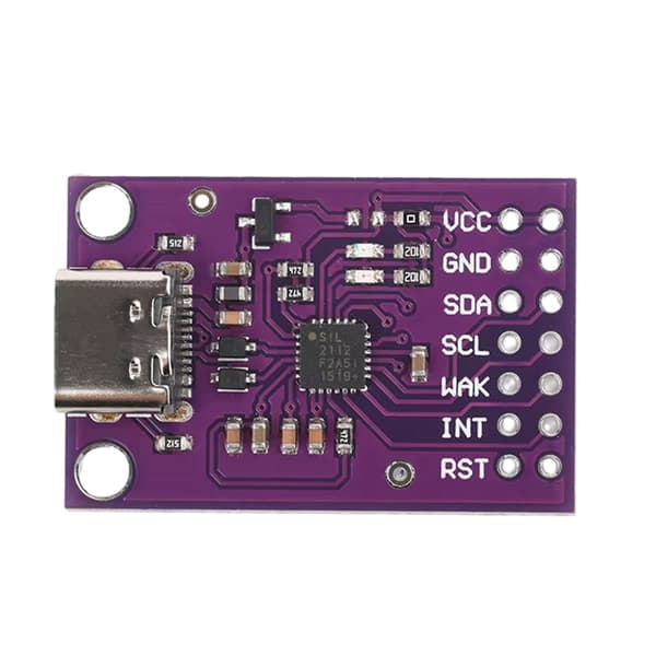 CP2112 Debug Board USB - SMBus-kommunikaatiomoduulin arviointisarjan anturit