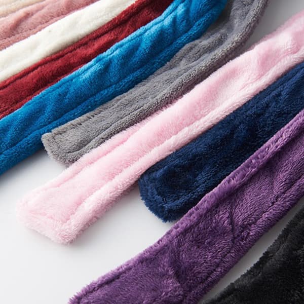 Badekåbebælte Erstatning Flannel Badekåbebælte Fleece Badekåbebælte Erstatning Dark gray thickened flannel