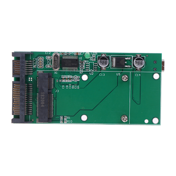 Msata Solid State Drive til Sata 15+7 22pin Konverter Adapter med Mini USB Interface til Desktop Laptop Interface