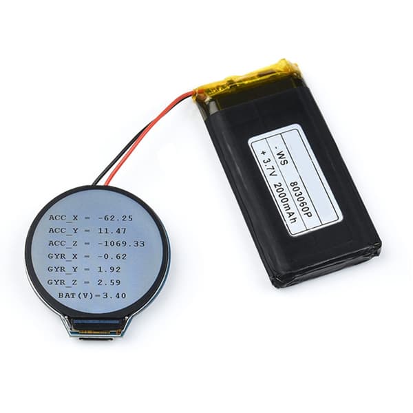 RP2040 Microcontroller Udviklingskort 1.28 Tommer 65K til RaspberryPi/STM32