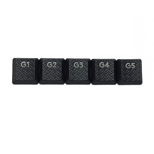 Ersättning för tangenthattar till Logitech G813/G815/G913/G915 RGB TKL Mekaniskt tangentbord Tangent G1-G5 Tangenthattar 5 st