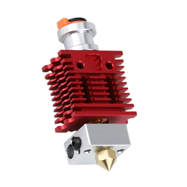 Red Lizard Q1 Radiator Ultra Precisions 3D-skrivare Extruder för V6 Hotend och CR10 Ender 3 Hotend-adaptrar