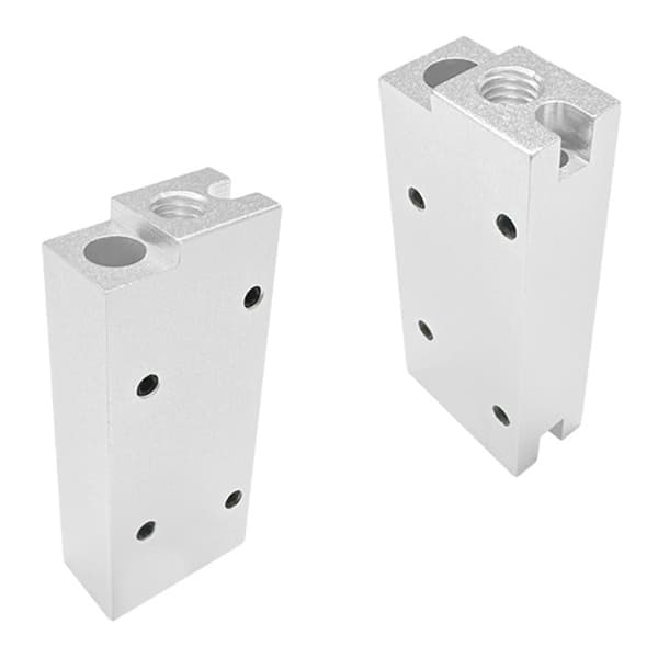 Aluminiumslegering Varmeblok til 3D-printer V2.4 Hotend Forbedret Varmefordeling
