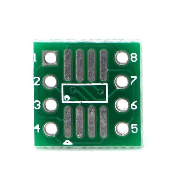 10 stk SOP8 SSOP8 TSSOP8 til DIP8 adapteromformer PCB-kort