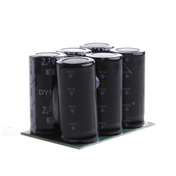 Farad kondensator 2,7V 120F 6st superkondensator med för skyddskortmodul