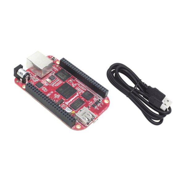 Industriellt Inbäddat Utvecklingskort AM3358 CortexA8 Processor för Beaglebone 4GB eMMC Lagring BB-IND-4G Rött Kort