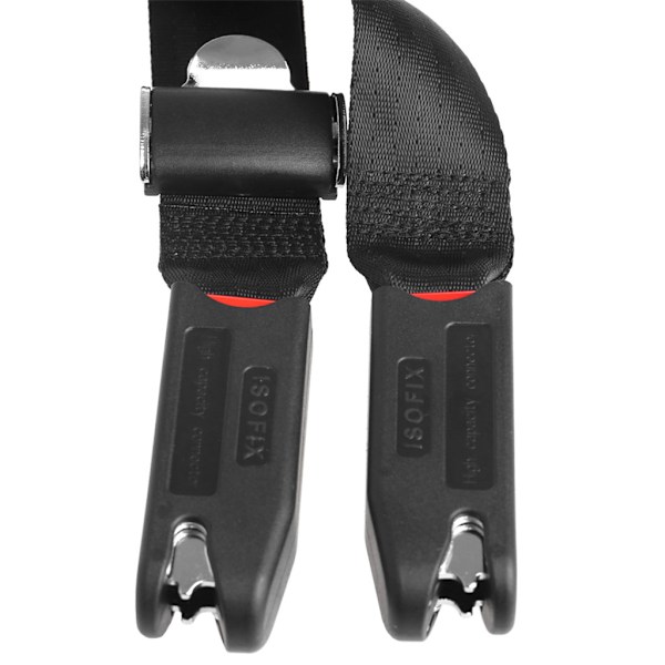 Bilbarnesikkerhet for Sete Isofix/for Latch Myk Grensesnitt Koblingsbelte Fiksering