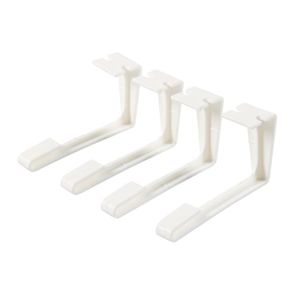 4 stk. Sidegardin Hold Ned Gardinklips Vindusdeksel Holdback