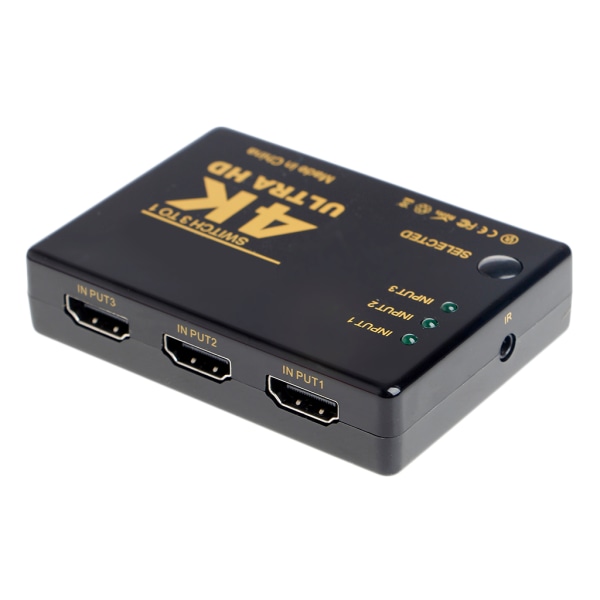 HDMI Splitter 5 in 1 ut 4K/30Hz HDMI 5x1 3x1 Adapter för XBOX 360 TV Mi Box Switch PS5 PS4 3 in 1 ut HDMI 2.0 Switcher