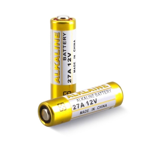 Uppgraderade 27A 12V alkaliska batterier Mångsidig power för fjärrkontrollleksak Trådlösa dörrklockor Stöldförebyggande 10 pieces