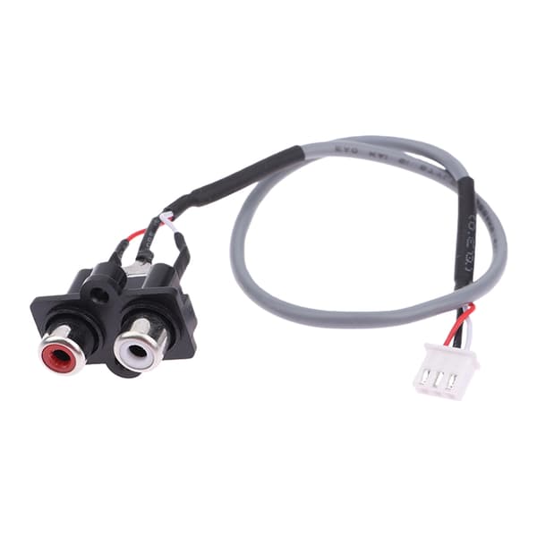 Studiokvalitets lydgrensesnittkabel 2RCA til XH2.54MM 3Pin for lydsystemer