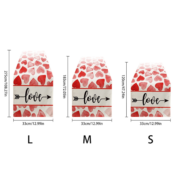 Udsøgte Valentinsdag Duge Perfekt til Daglig Brug null - Style1 medium size