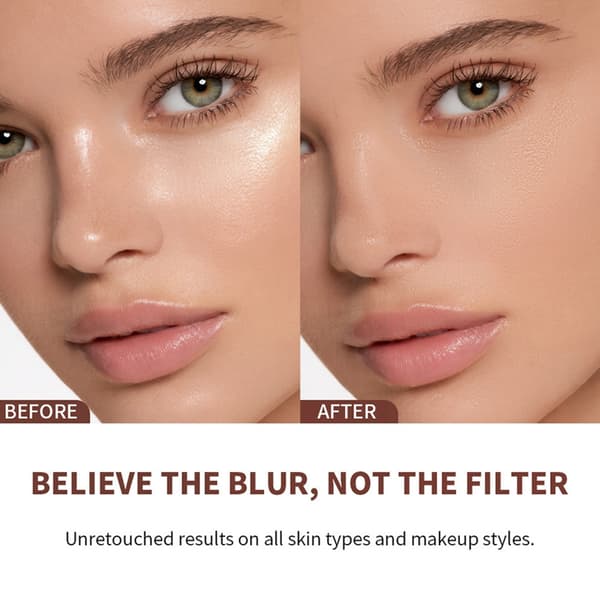 Transfer Proof Makeup Fixer Ansiktsfinish för blandhy Ger en tunn känsla