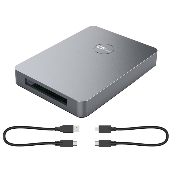 Rocketek CR316 Muistikortinlukija USB 3.1 Gen 2 10Gbps CFexpress Type B Kannettavan Tietokoneen Adapteri Tukee Ntfs/ext4/fat32/exfatg