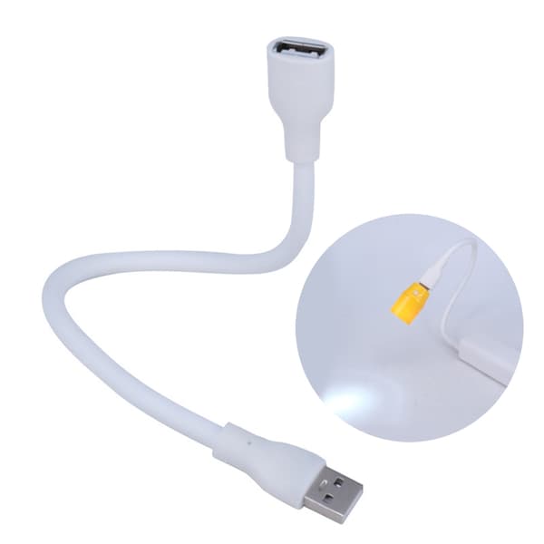 USB Han til Hun Strømkabel Praktisk til USB Lampe Daglig Brug