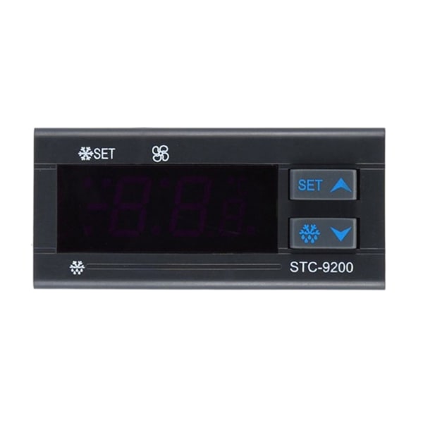 Digital Display PID Temperaturregulatorer Termostat Regulator 220VAC 50Hz K Sensor Termoelement för Kylskåp